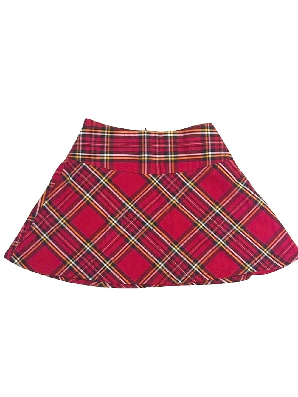 Vintage Y2K Wet Seal Red Plaid Miniskirt Size M #90sgrunge #preppy #mallgoth